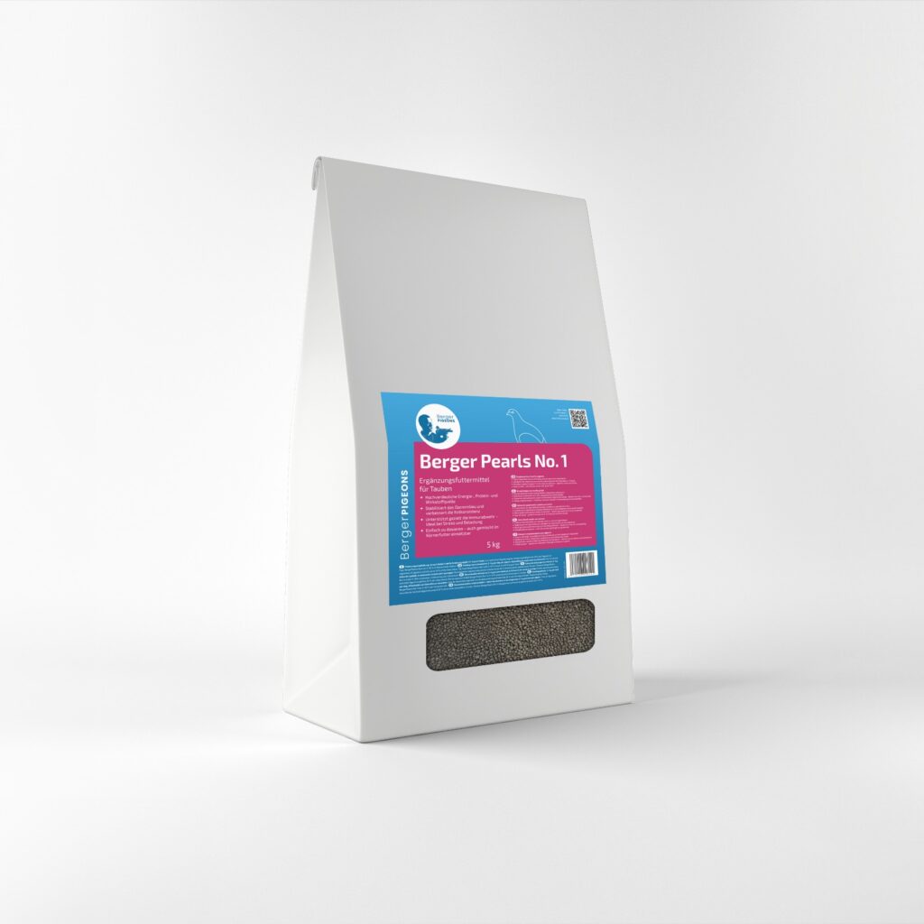Berger Pearls Number 1 5kg: Berger Pearls number 1 5kg premium condition supplement for unprecedented muscle strength and endurance in top pigeon racing