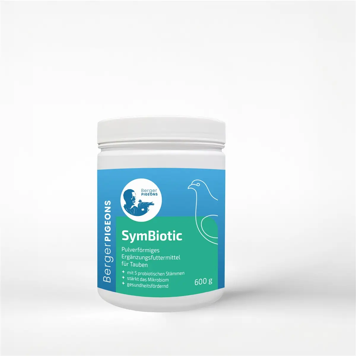 SymBiotic 600g: SymBiotic 600g probiotics powder for superior gut flora and unbeatable top condition in sports pigeons